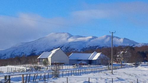 Exterior of owner's house and cottages
